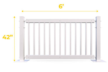 Mod-Traditional Fence 120ft Kit
