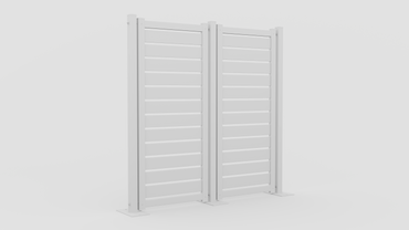 Mod-Privacy 8'x20' Kit | 5 Panels, 6 Posts