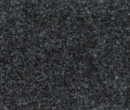 Black textured fabric with soft fibers, ideal for upholstery and home decor.