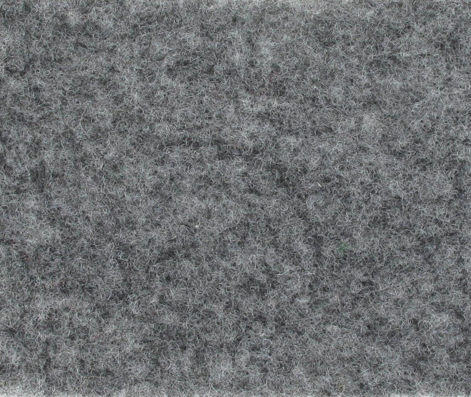 Gray felt fabric, soft and textured, ideal for crafts and upholstery projects.