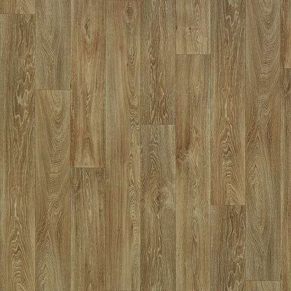 Light brown wood laminate flooring with natural grain texture, ideal for modern home interiors.