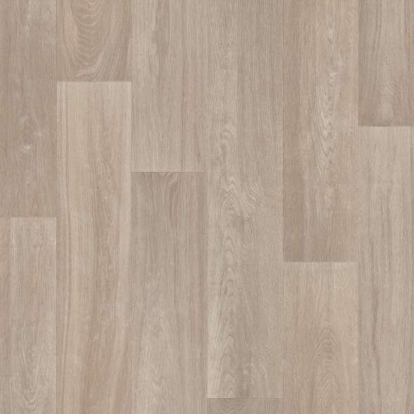 Light wood vinyl flooring with a sleek, modern design and textured finish, ideal for stylish interiors.