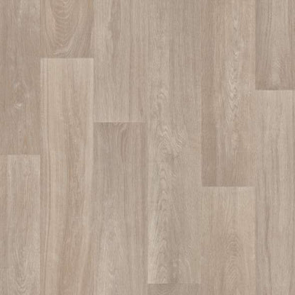 Light wood vinyl flooring with a sleek, modern design and textured finish, ideal for stylish interiors.