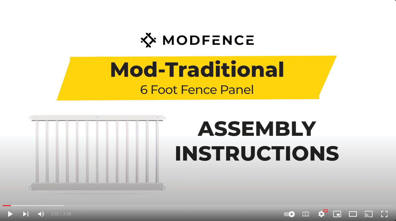 Load video: Mod-Traditional Install
