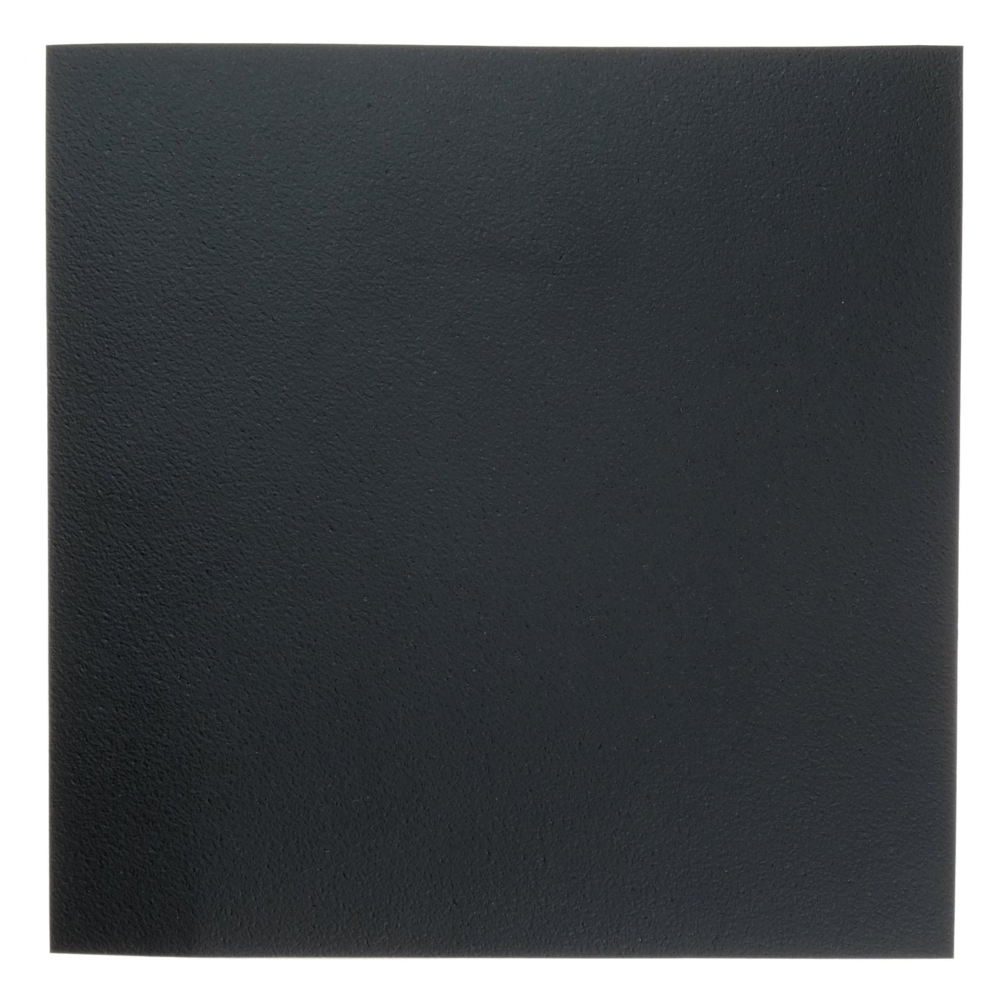 Black textured vinyl sheet, perfect for crafting and upholstery projects.
