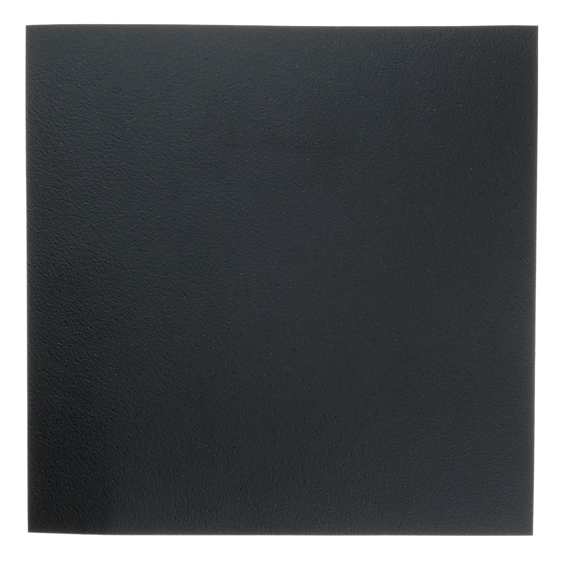 Black textured vinyl sheet, perfect for crafting and upholstery projects.