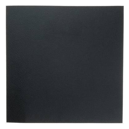 Black textured vinyl sheet, perfect for crafting and upholstery projects.