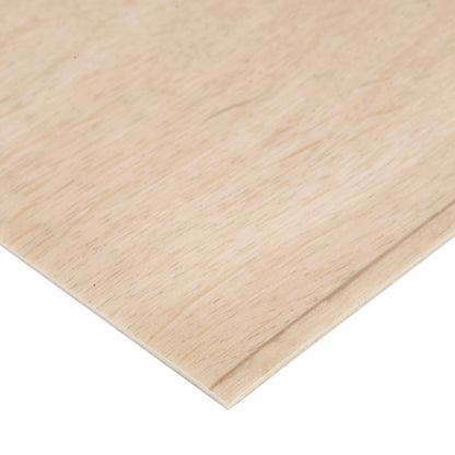 Lightweight natural plywood sheet, ideal for crafting and woodworking projects.