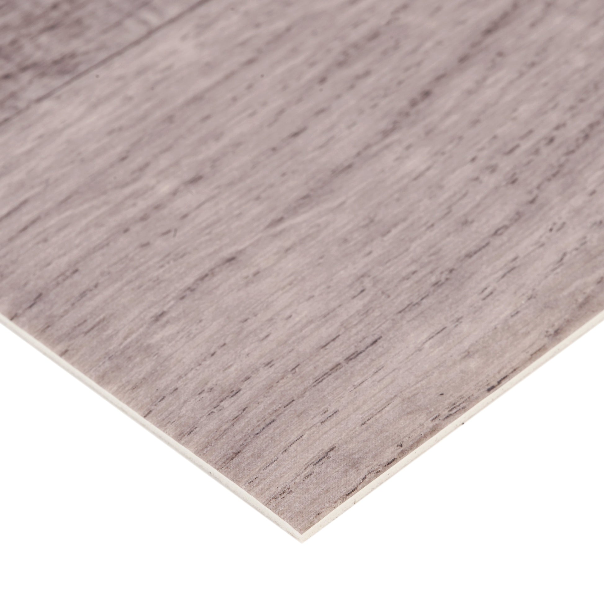Gray laminate flooring with a textured wood finish, ideal for modern interior design.