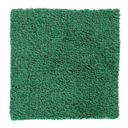 Soft green shag rug, plush texture, perfect for adding comfort to any room decor.