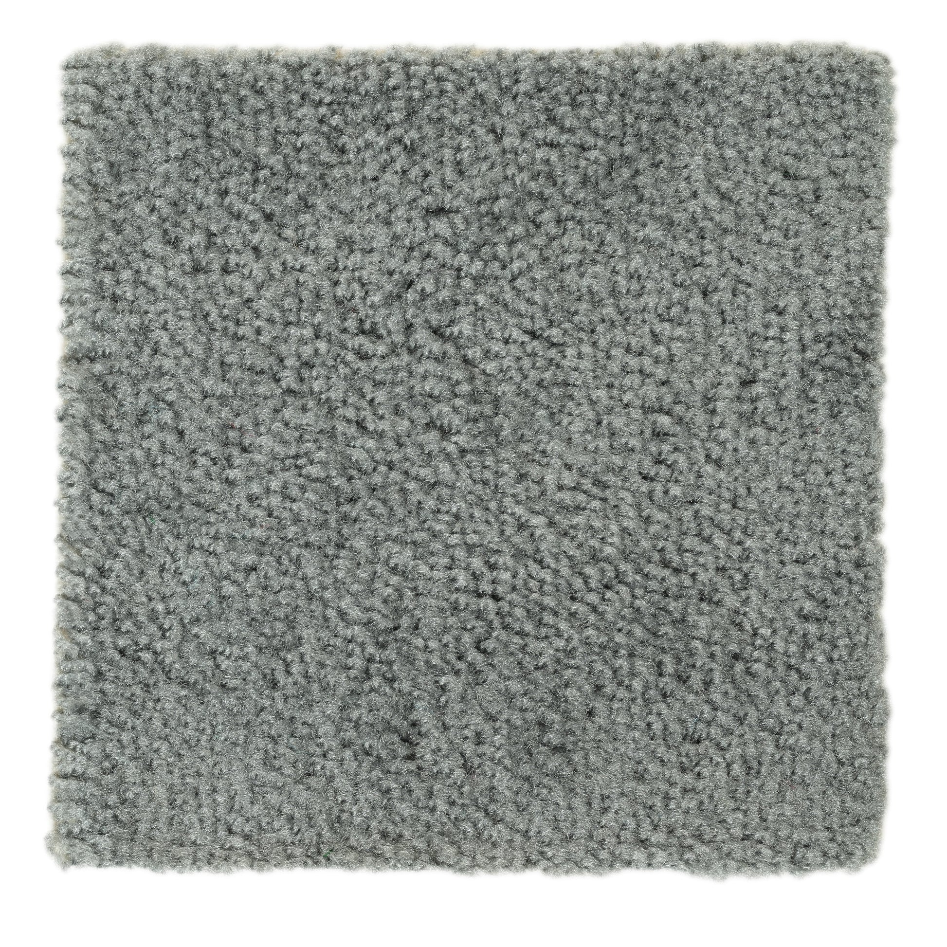 Soft gray shag rug, plush texture, perfect for cozy home decor and enhancing interior warmth.