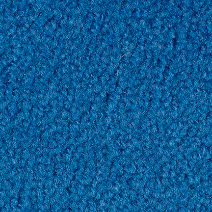 Vibrant blue textured fabric, perfect for upholstery and crafting projects.