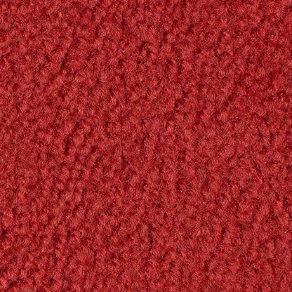 Textured red wool fabric, perfect for cozy clothing and warm accessories.