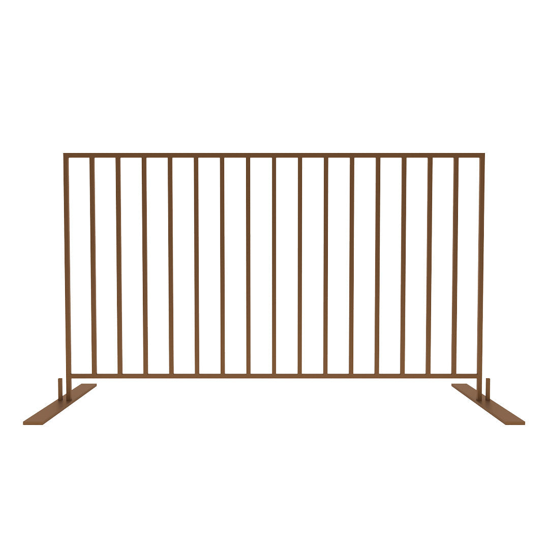 Mod-Elite Metro 6ft Fence Panel | Brown