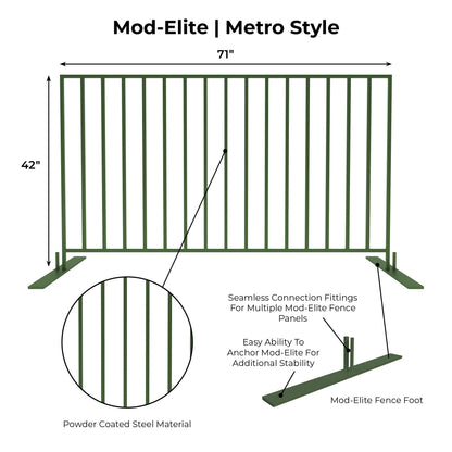 Mod-Elite Foot Connector | Green