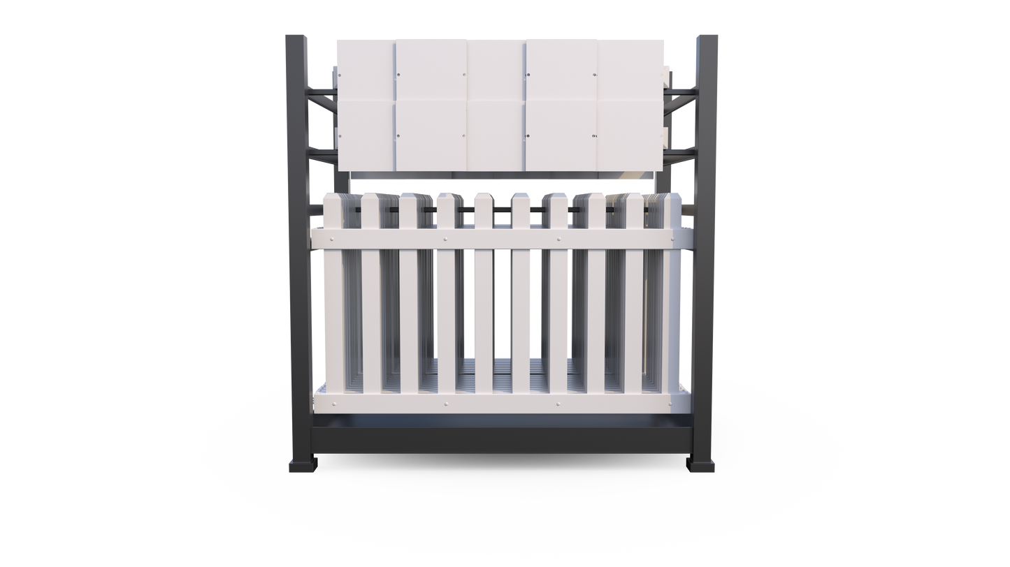 Mod-Fence Cart  | Holds up to 20 panels and 24 posts