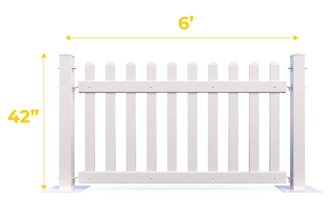 Mod-Picket Fence 120ft Kit