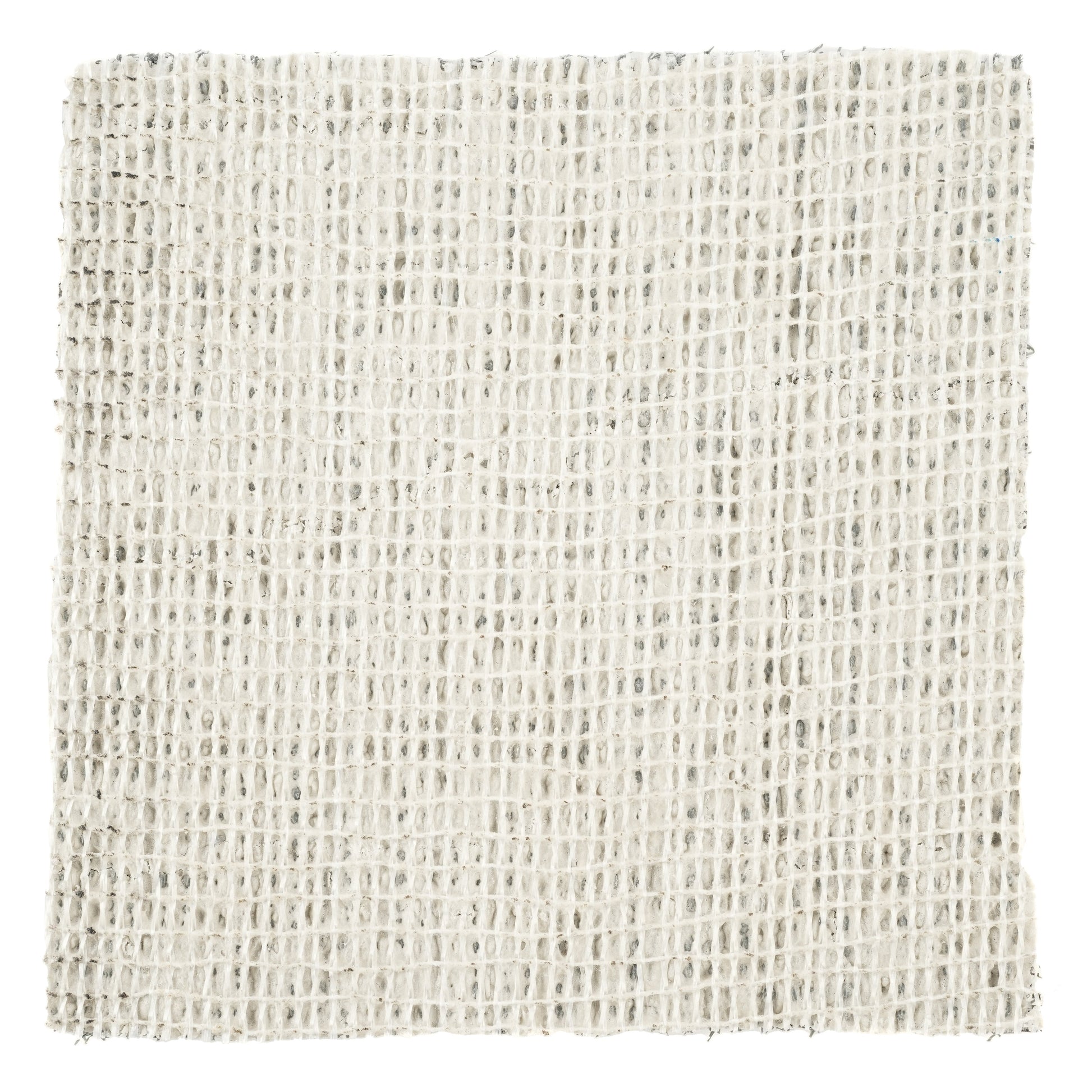 Natural white woven fabric swatch, ideal for upholstery or crafts, showcasing textured surface and durability.