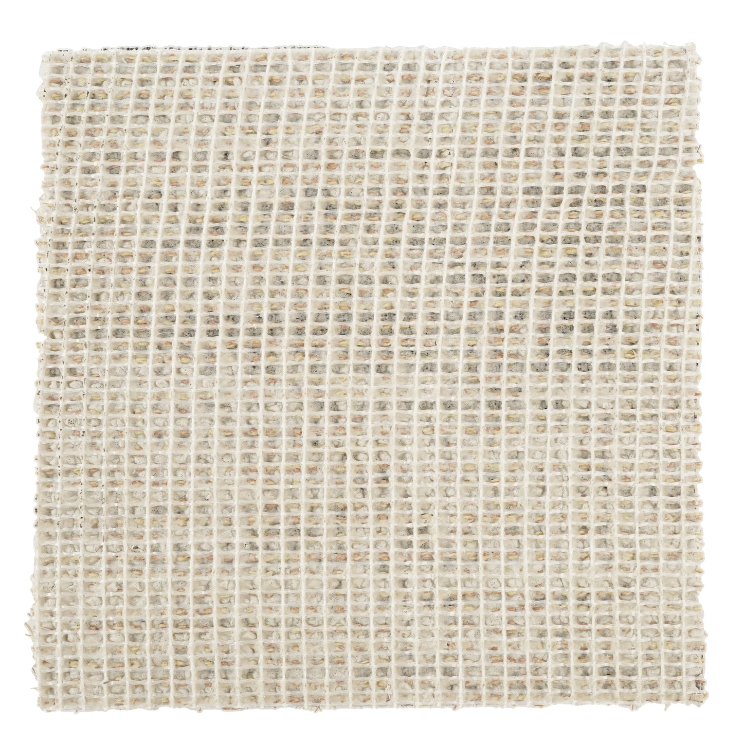 Natural woven fabric swatch in cream color, ideal for upholstery and home decor projects.