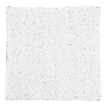 Soft white shag rug, plush texture, perfect for cozy living spaces or bedrooms.