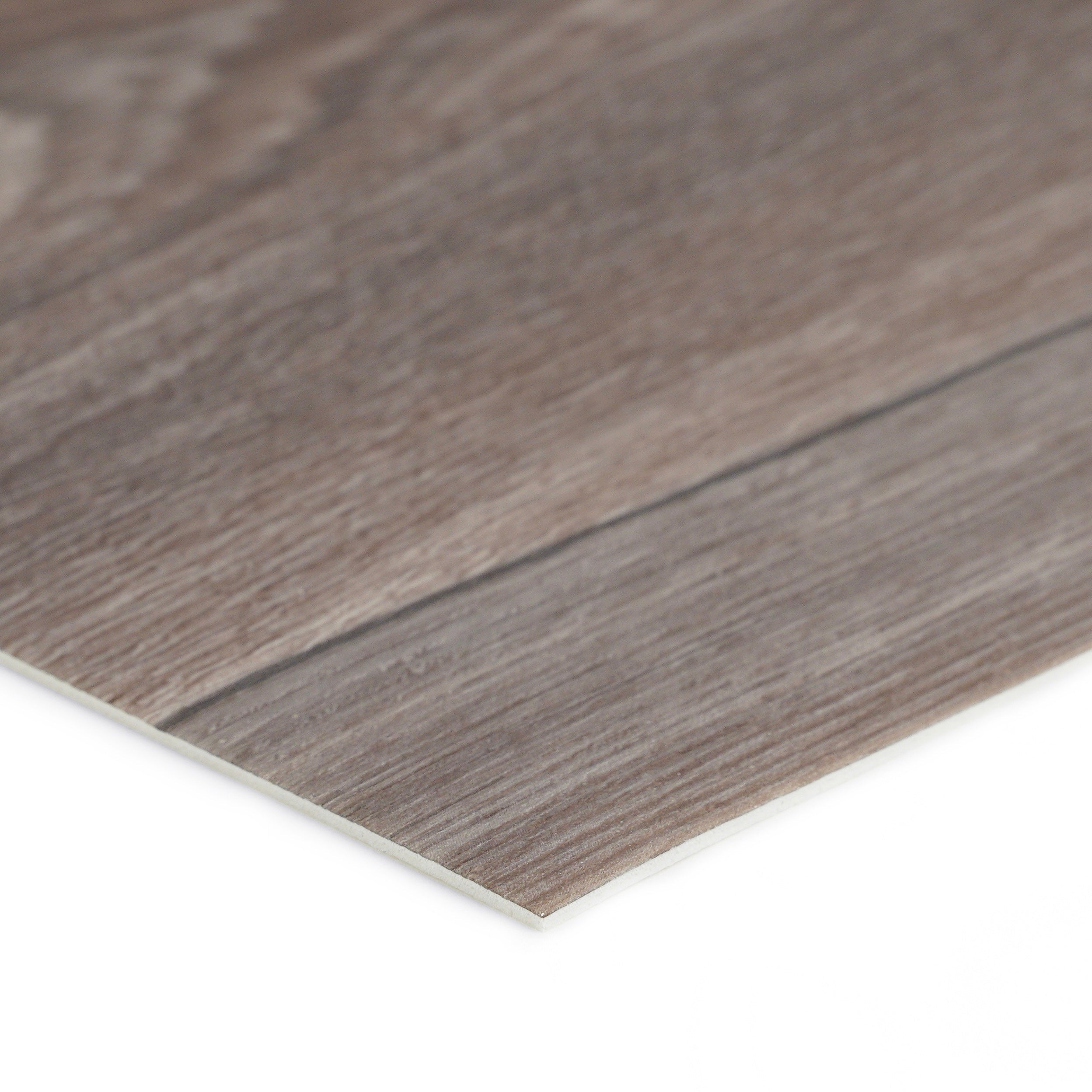 Textured brown wood laminate flooring, durable and easy to install, perfect for modern interiors.