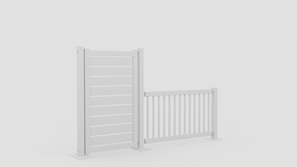 Mod-Privacy Fence Panel | 6ft High